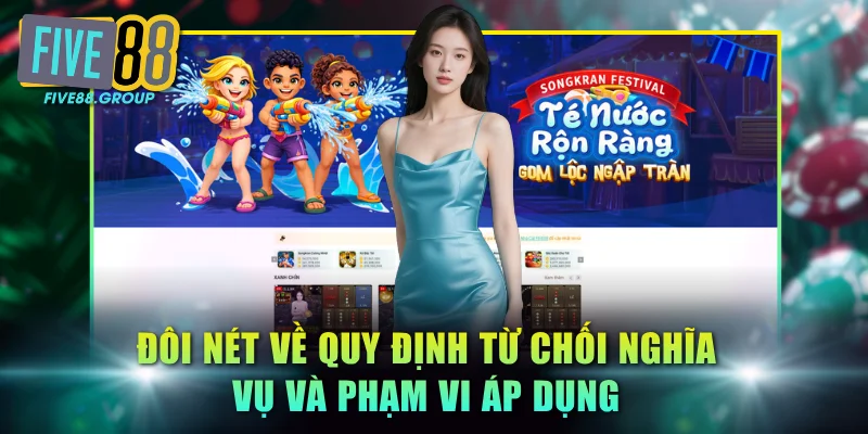 Đôi nét về quy định từ chối nghĩa vụ và phạm vi áp dụng