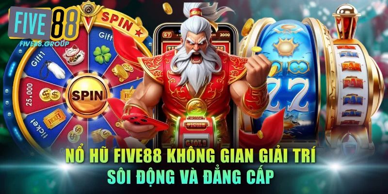 Nổ hũ FIVE88 không gian giải trí sôi động và đẳng cấp