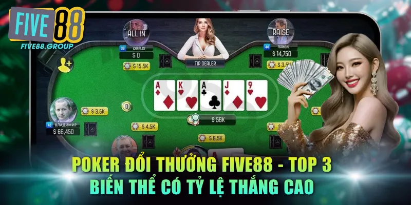 Poker đổi thưởng FIVE88