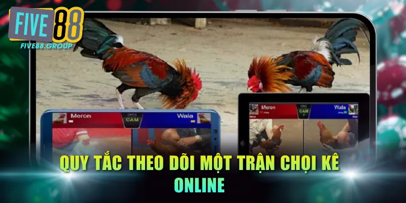 Quy tắc theo dõi một trận chọi kê online