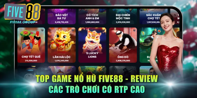 Top game nổ hũ FIVE88